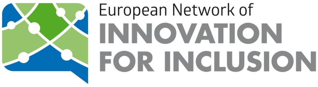 brand logo European network innovation for inclusion